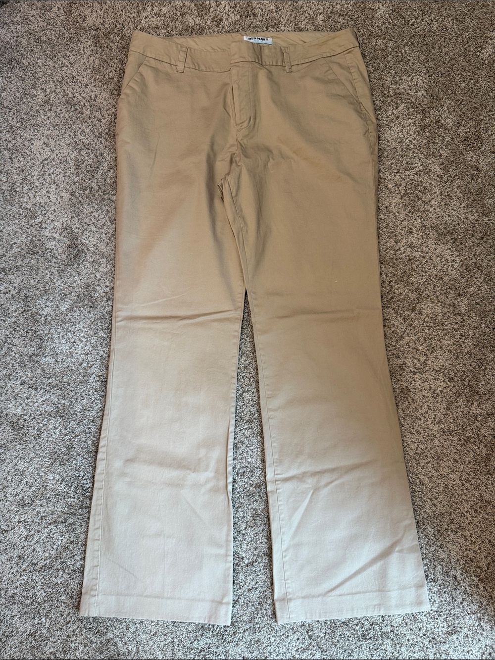 Old Navy Women's Trouser Pants in Light Khaki 16t